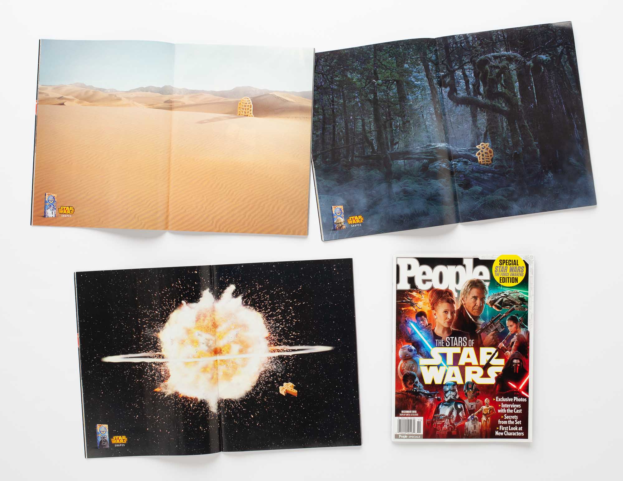 Kraft Mac & Cheese Star Wars Advertisement in People Magazine